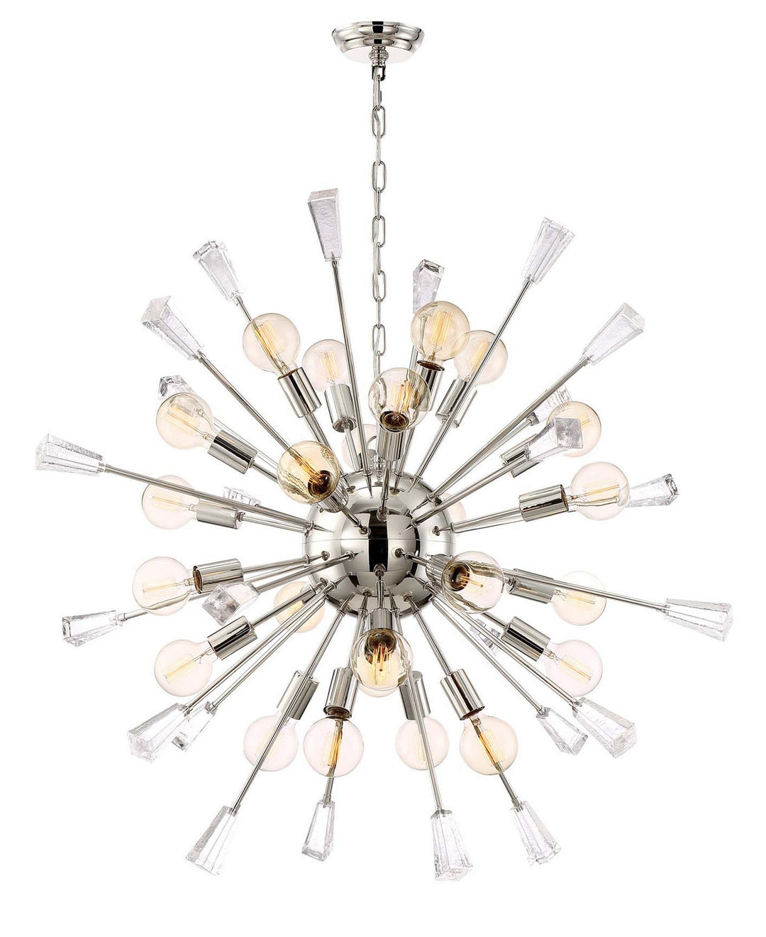 Zeev Muse CD10166-24-PN Chandelier Light - Polished Nickel