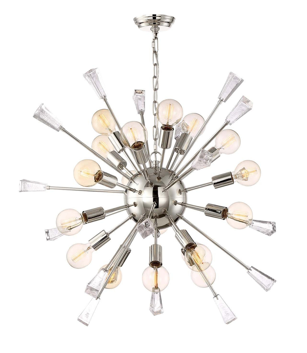 Zeev Muse CD10167-18-PN Chandelier Light - Polished Nickel