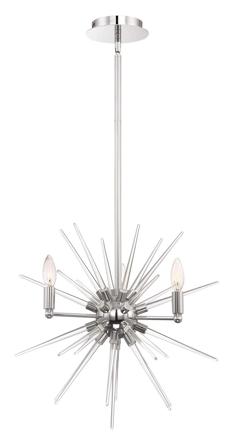 Zeev Pulsar CD10178-4-CH Chandelier Light - Chrome