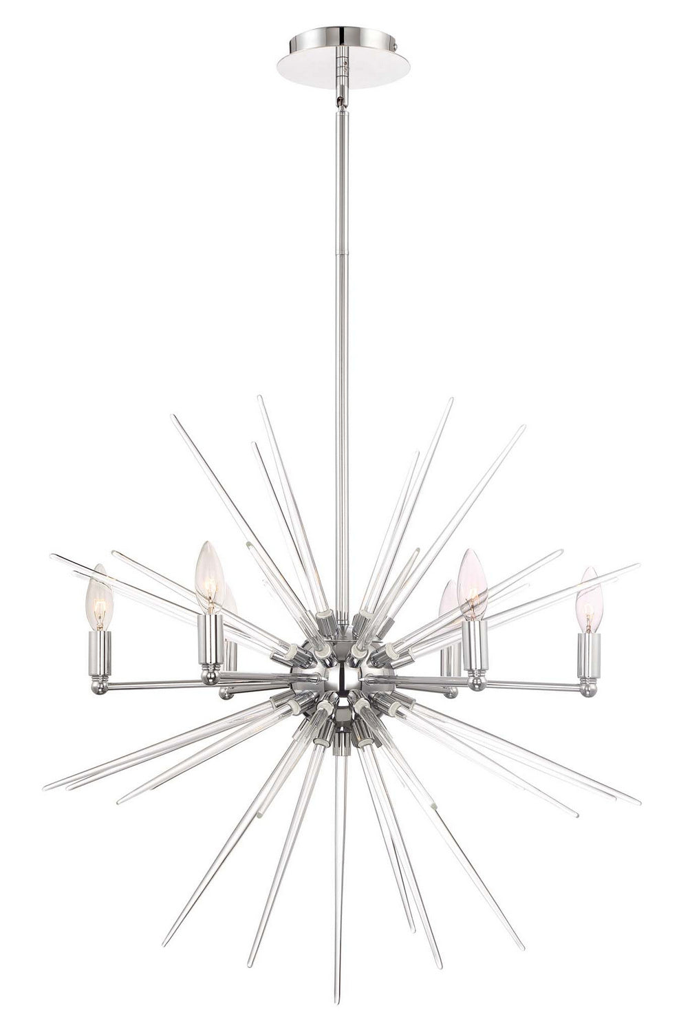 Zeev Pulsar CD10179-6-CH Chandelier Light - Chrome