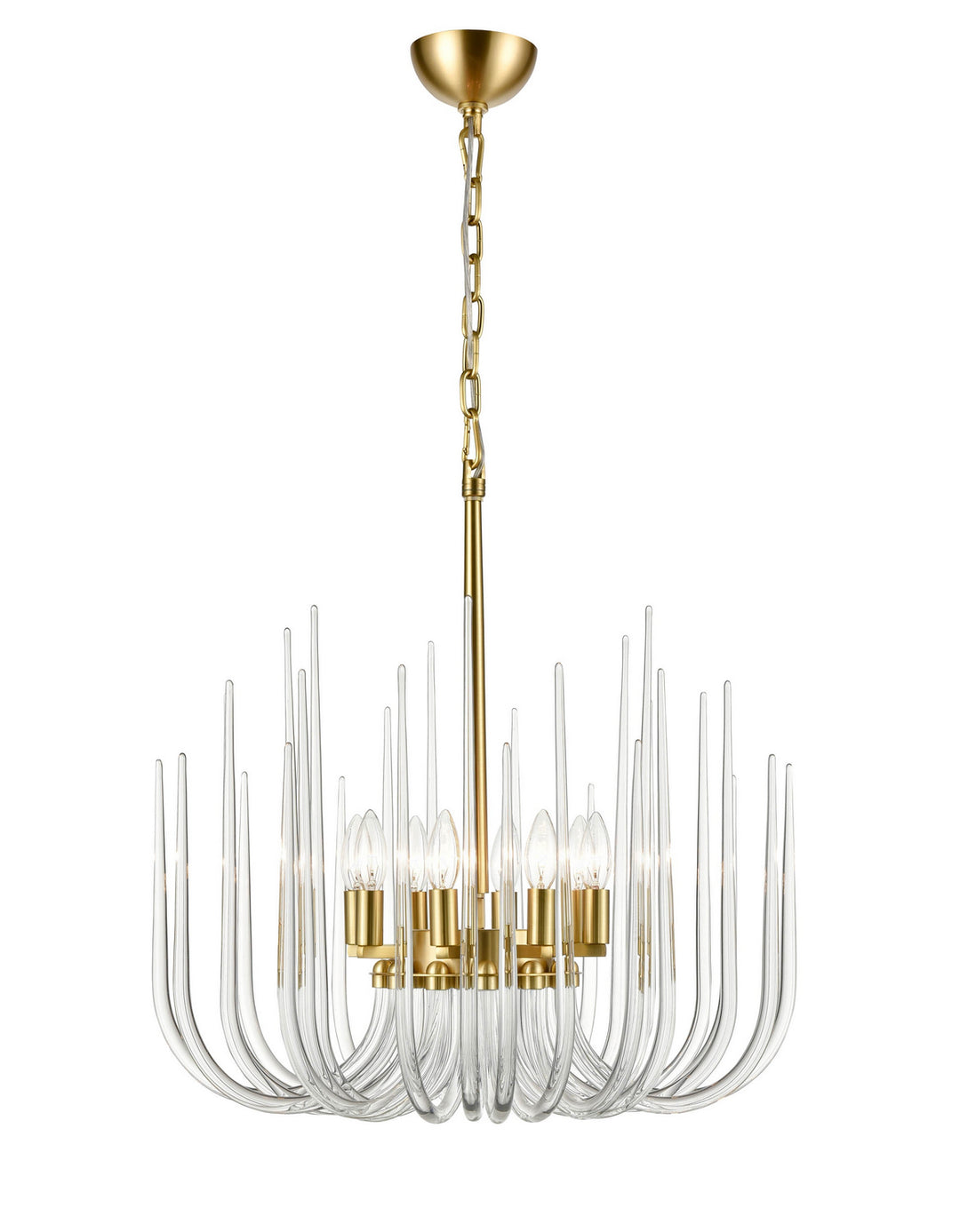 Zeev Astoria CD10409-8-PB Chandelier Light - Posh Brass