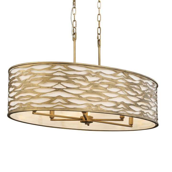 Varaluz Kato 348N06HG Pendant Light - Havana Gold