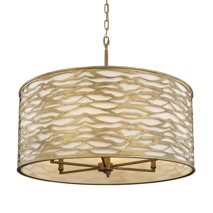 Varaluz Kato 348P06HG Chandelier Light - Havana Gold