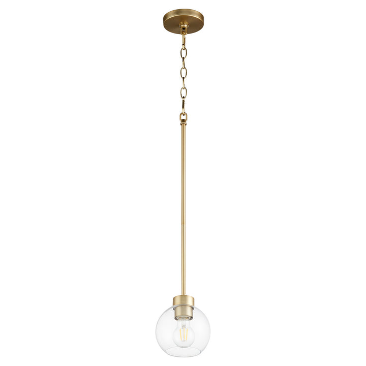 Quorum Volán 3317-80 Pendant Light - Aged Brass