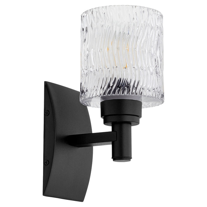 Quorum Stadium 5184-1-69 Wall Sconce Light - Textured Black