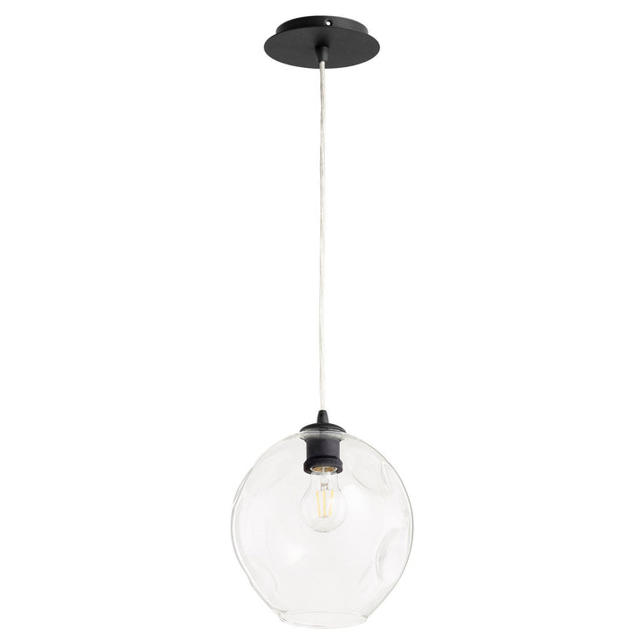 Quorum Numen 61-69 Pendant Light - Textured Black