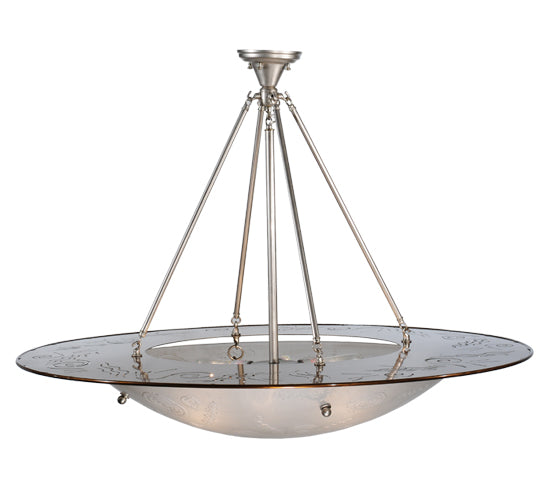 Meyda Tiffany Metro Fusion 112662 Ceiling Light - Nickel,Transparent Copper