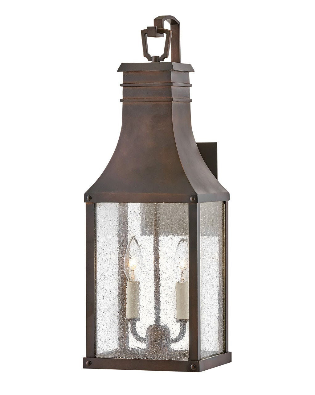 Hinkley Lighting 17464BLC  Beacon Hill Outdoor Blackened Copper