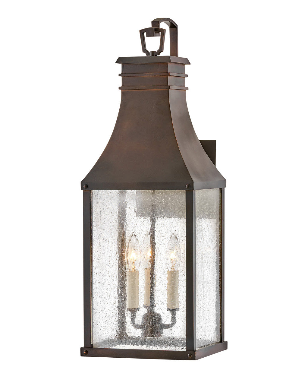 Hinkley Lighting 17465BLC  Beacon Hill Outdoor Blackened Copper