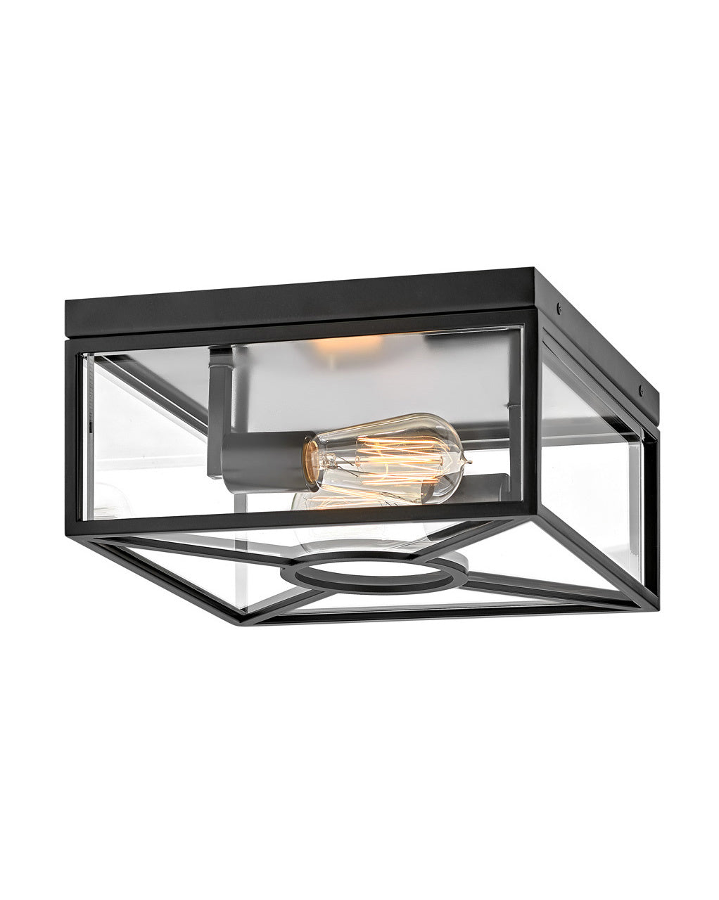 Hinkley Lighting 18373BK  Brixton Outdoor Black