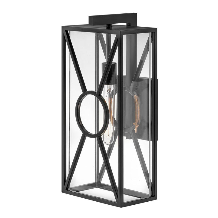 Hinkley Lighting 18374BK  Brixton Outdoor Black