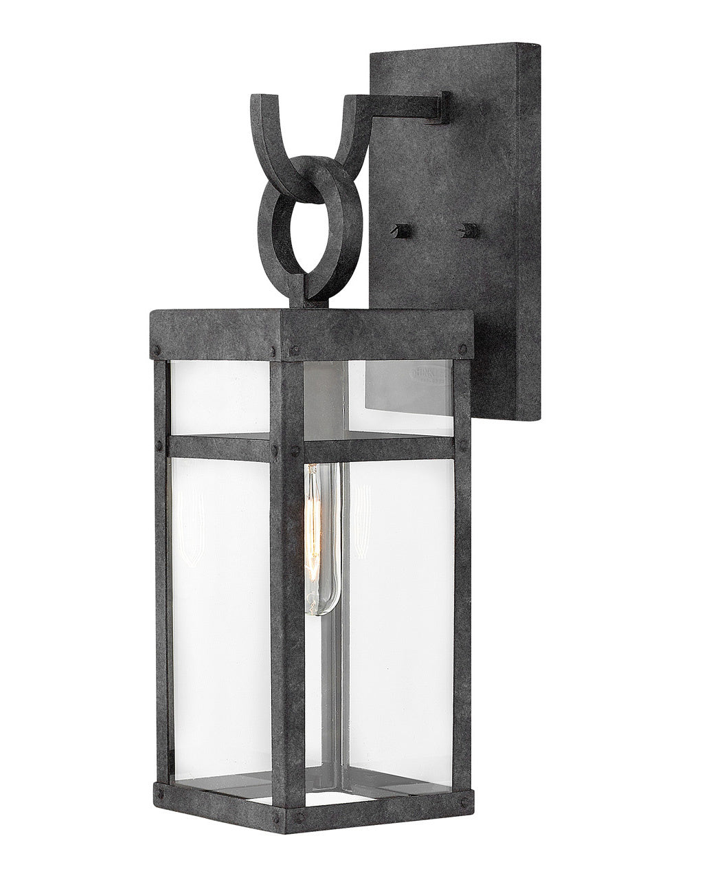 Hinkley Lighting 2800DZ-LL  Porter Outdoor Aged Zinc