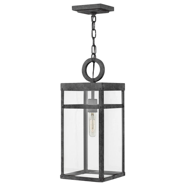 Hinkley Lighting 2802DZ-LL  Porter Outdoor Aged Zinc