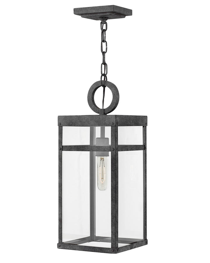 Hinkley Lighting 2802DZ-LL  Porter Outdoor Aged Zinc