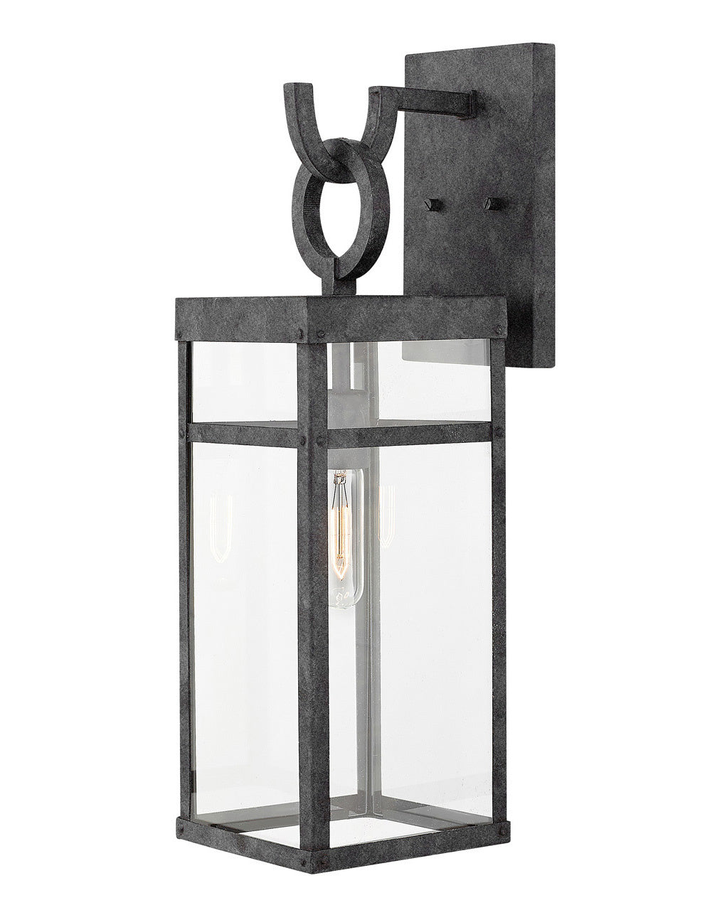 Hinkley Lighting 2804DZ-LL  Porter Outdoor Aged Zinc