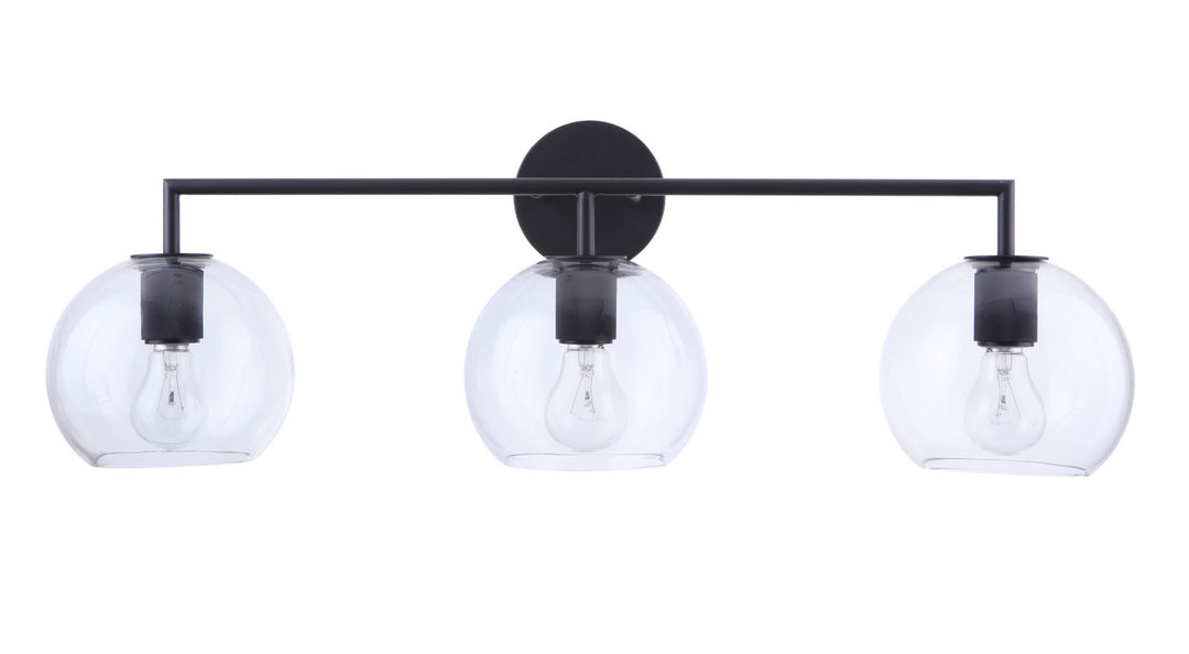 Mariana 140308 Bath Vanity Light 31 in. wide - Black