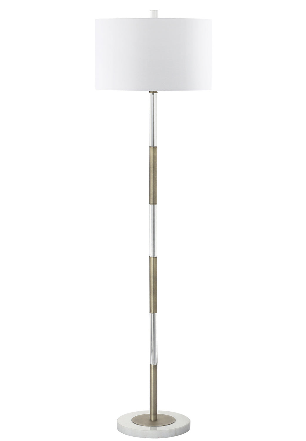 Mariana Lighting 320045  One Light Floor Lamp Lamp Brass - Antique