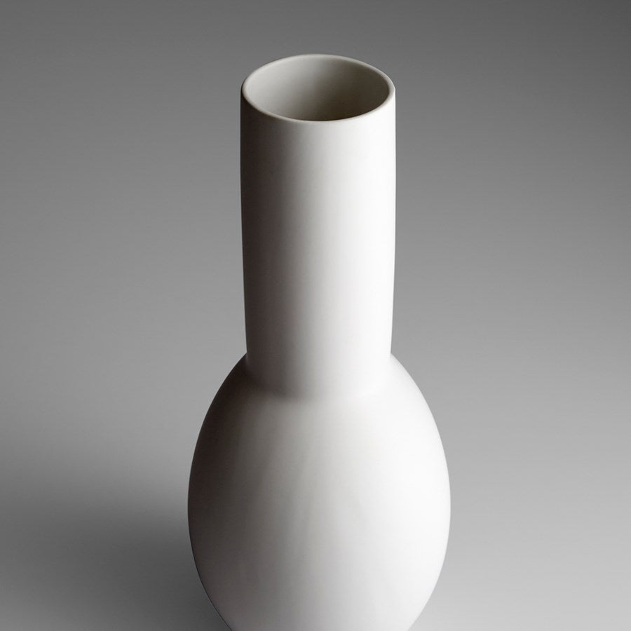 Cyan 10536 Vases & Planters - Matte White