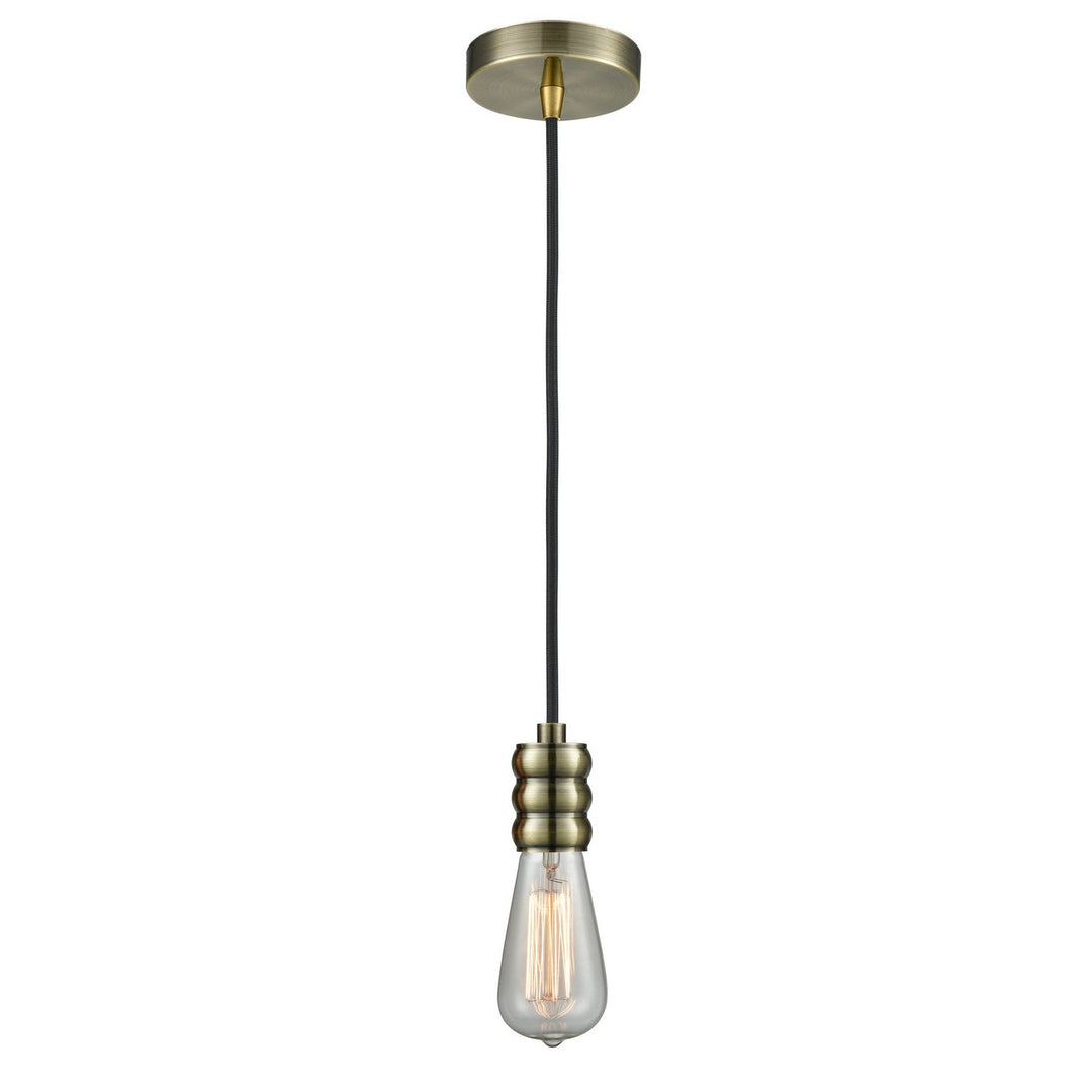 Innovations Gatsby 100AB-10BK-5AB Pendant Light - Antique Brass