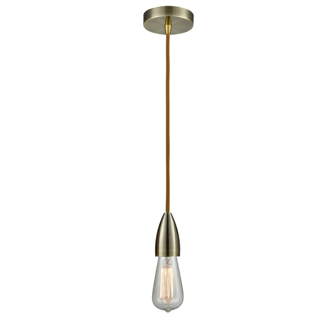 Innovations Fairchild 100AB-10CR-4AB Pendant Light - Antique Brass