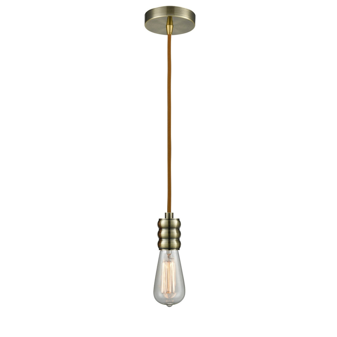 Innovations Gatsby 100AB-10CR-5AB Pendant Light - Antique Brass