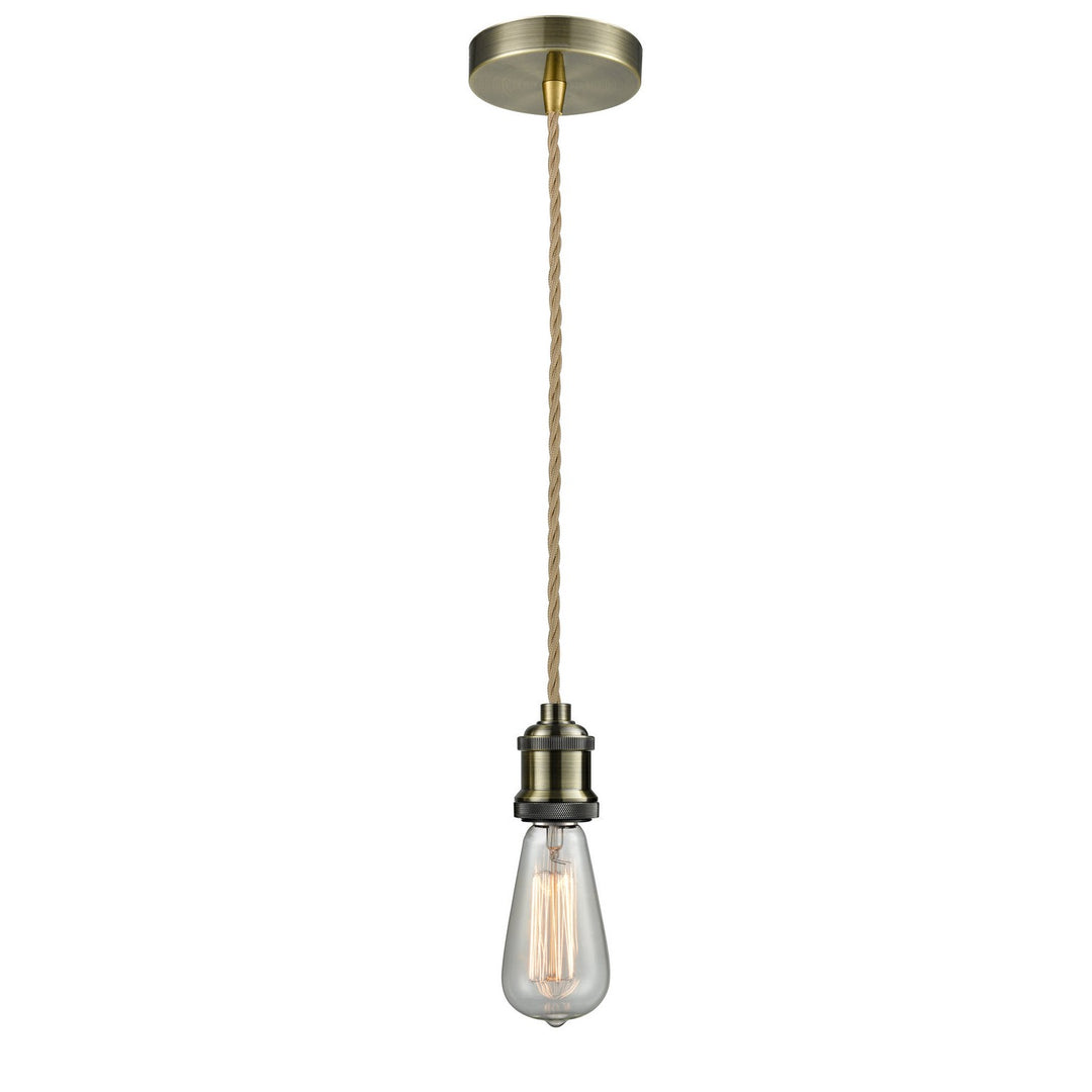 Innovations Edison 100AB-10RE-1AB Pendant Light - Antique Brass