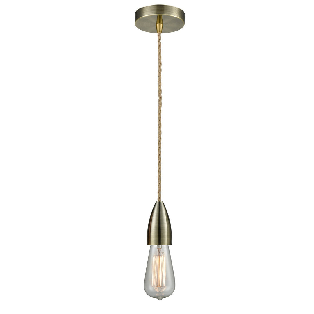 Innovations Fairchild 100AB-10RE-4AB Pendant Light - Antique Brass
