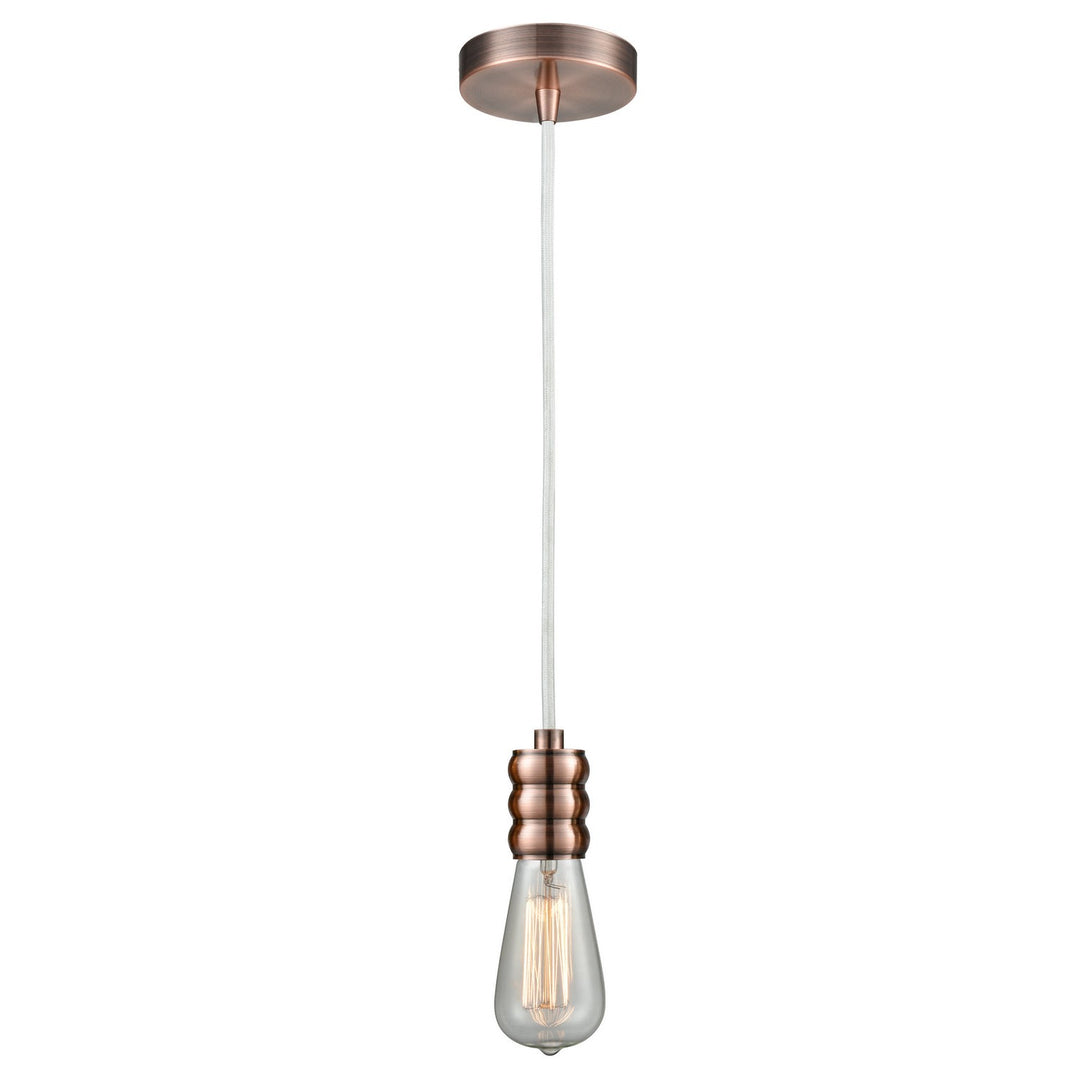 Innovations Gatsby 100AC-10W-5AC Pendant Light - Antique Copper
