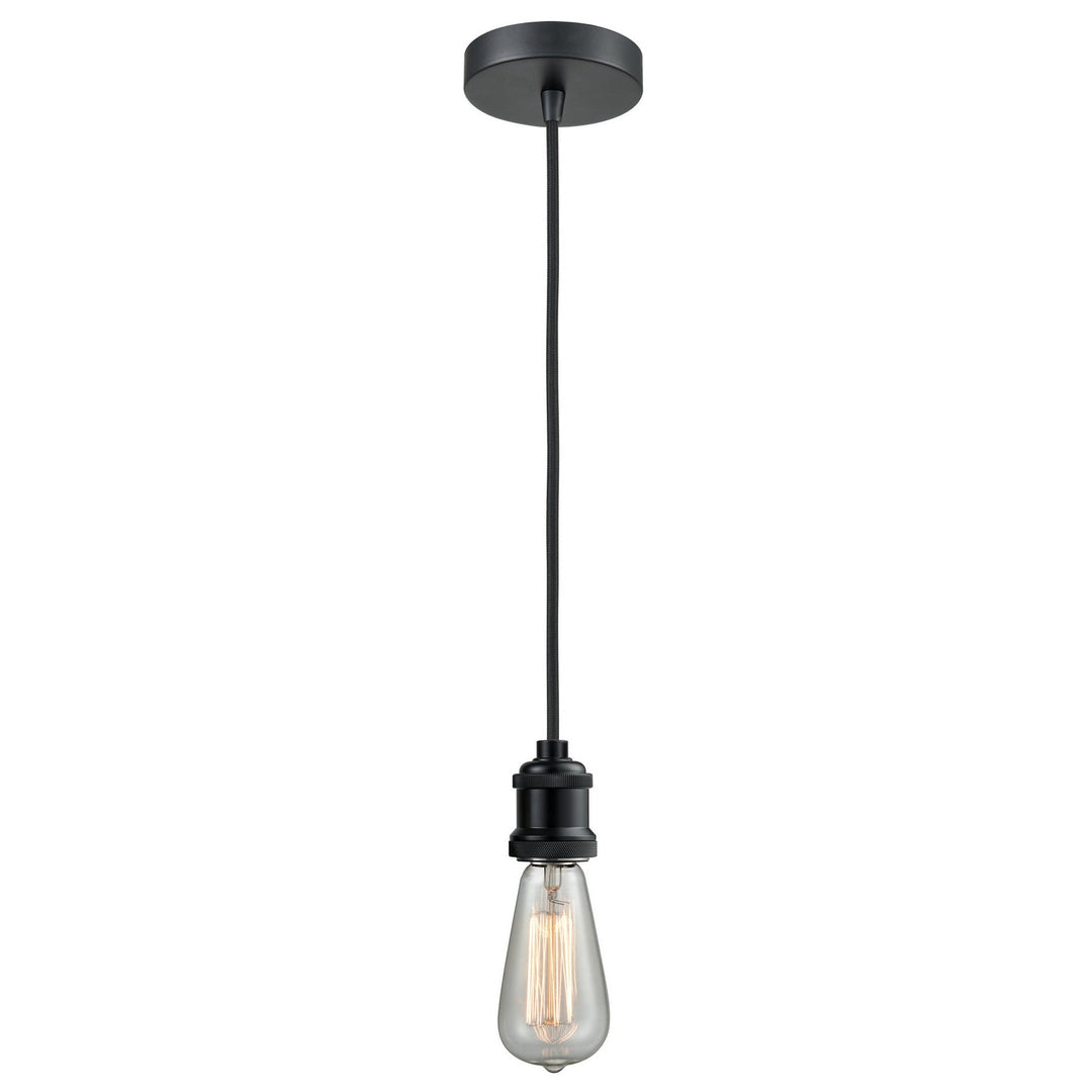 Innovations Edison 100BK-10BK-1BK Pendant Light - Matte Black