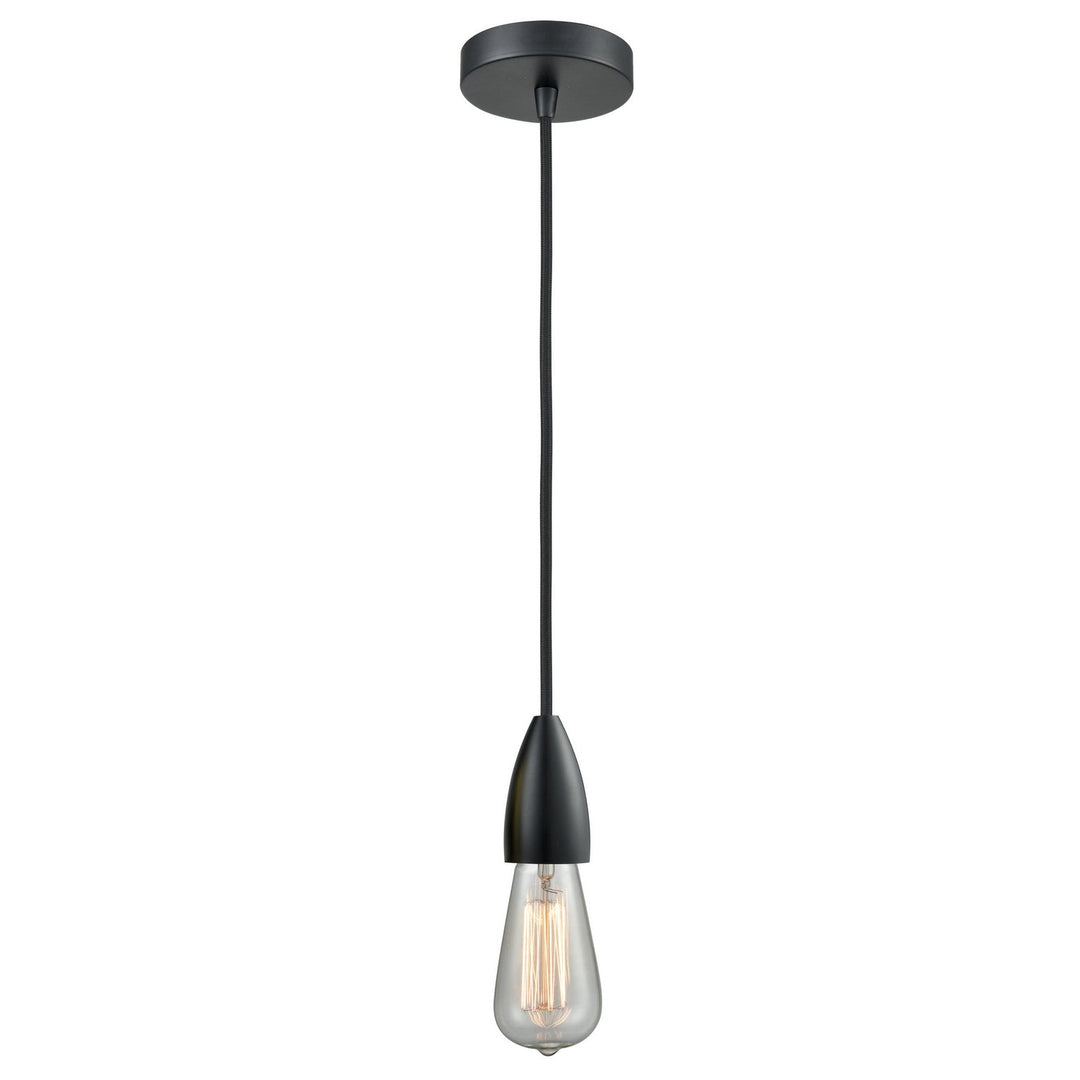 Innovations Fairchild 100BK-10BK-4BK Pendant Light - Matte Black