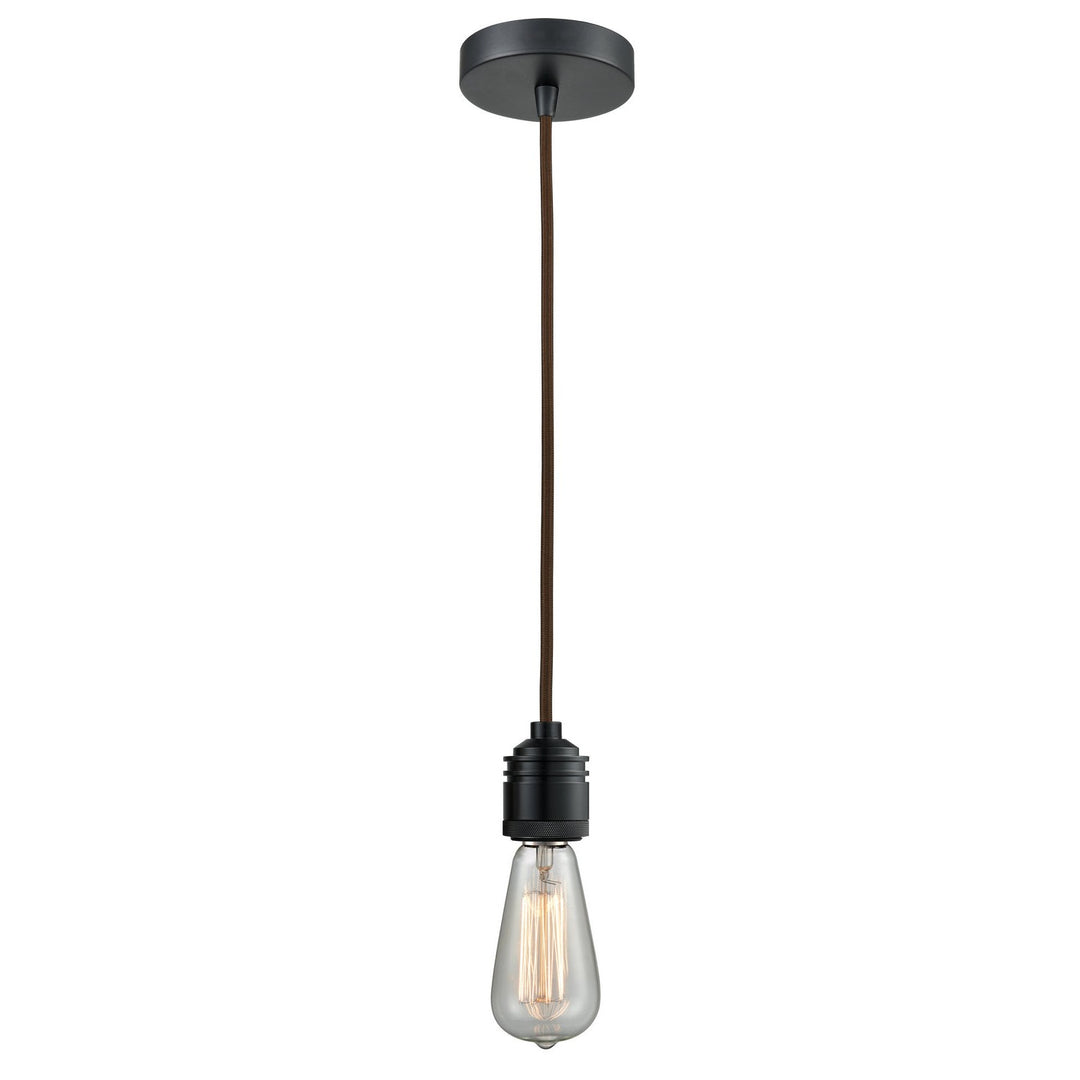 Innovations Winchester 100BK-10BR-2BK Pendant Light - Matte Black