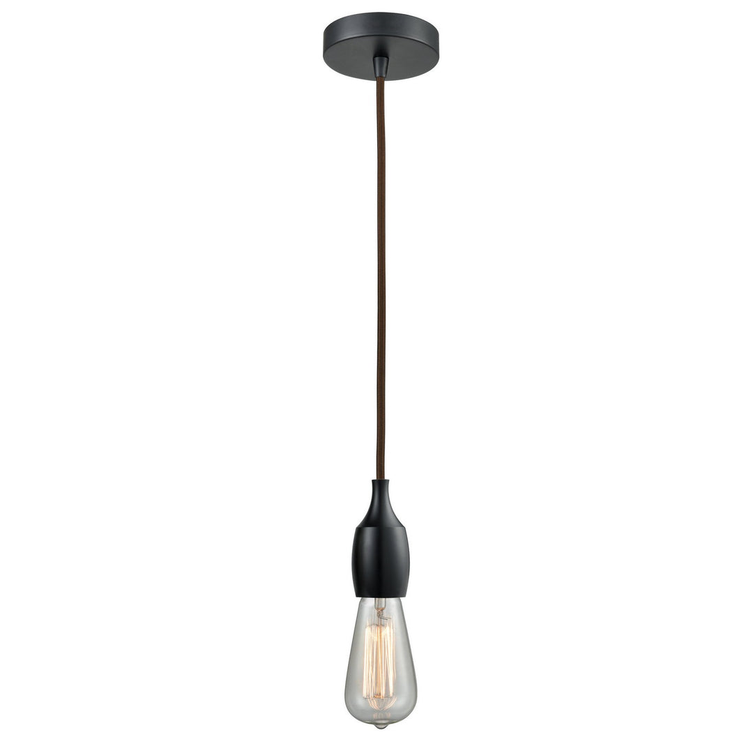 Innovations Chelsea 100BK-10BR-3BK Pendant Light - Matte Black