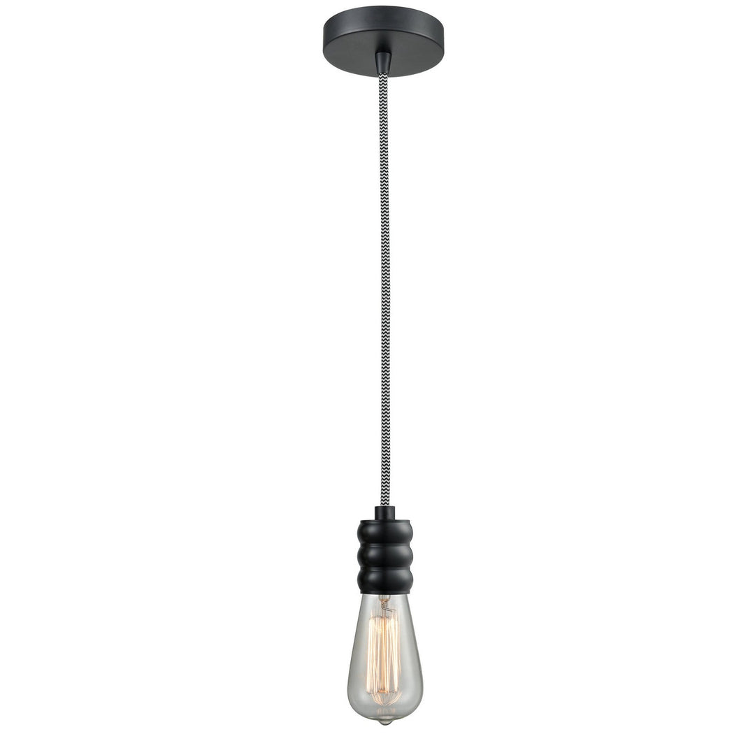 Innovations Gatsby 100BK-10BW-5BK Pendant Light - Matte Black
