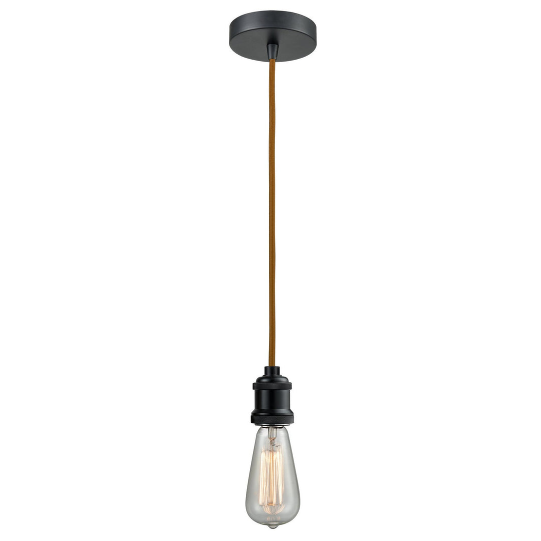 Innovations Edison 100BK-10CR-1BK Pendant Light - Matte Black
