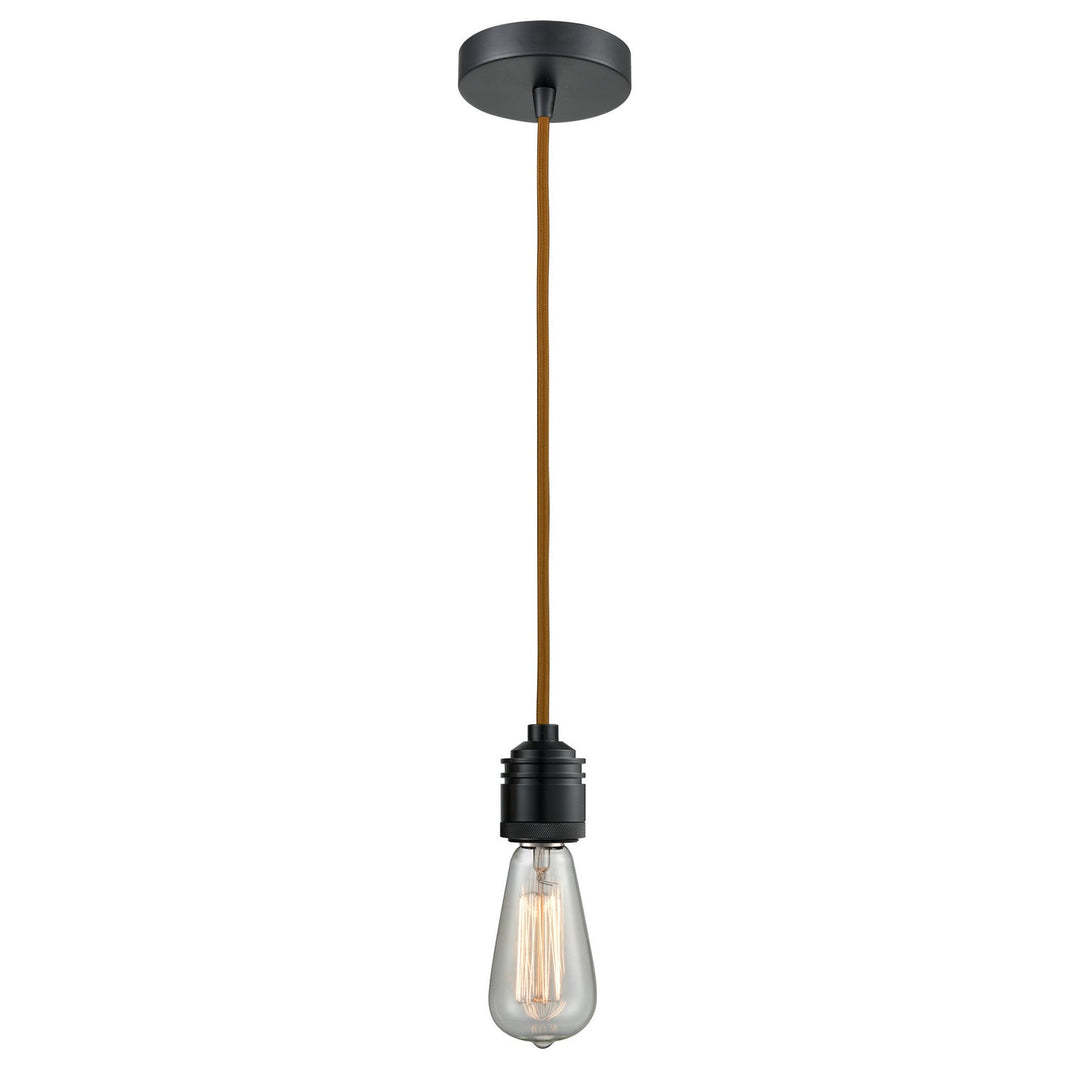 Innovations Winchester 100BK-10CR-2BK Pendant Light - Matte Black