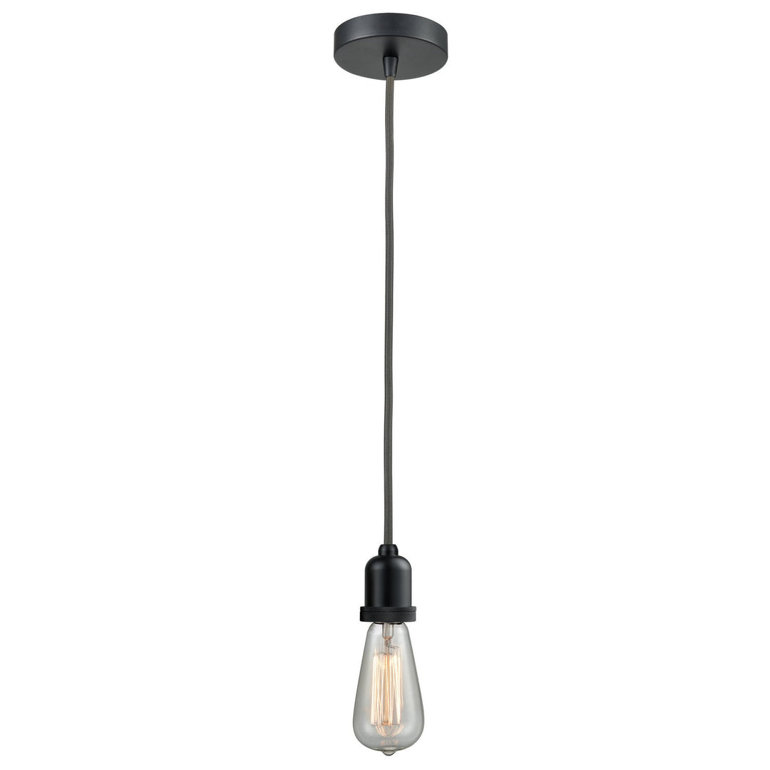 Innovations Whitney 100BK-10GY-0BK Pendant Light - Matte Black