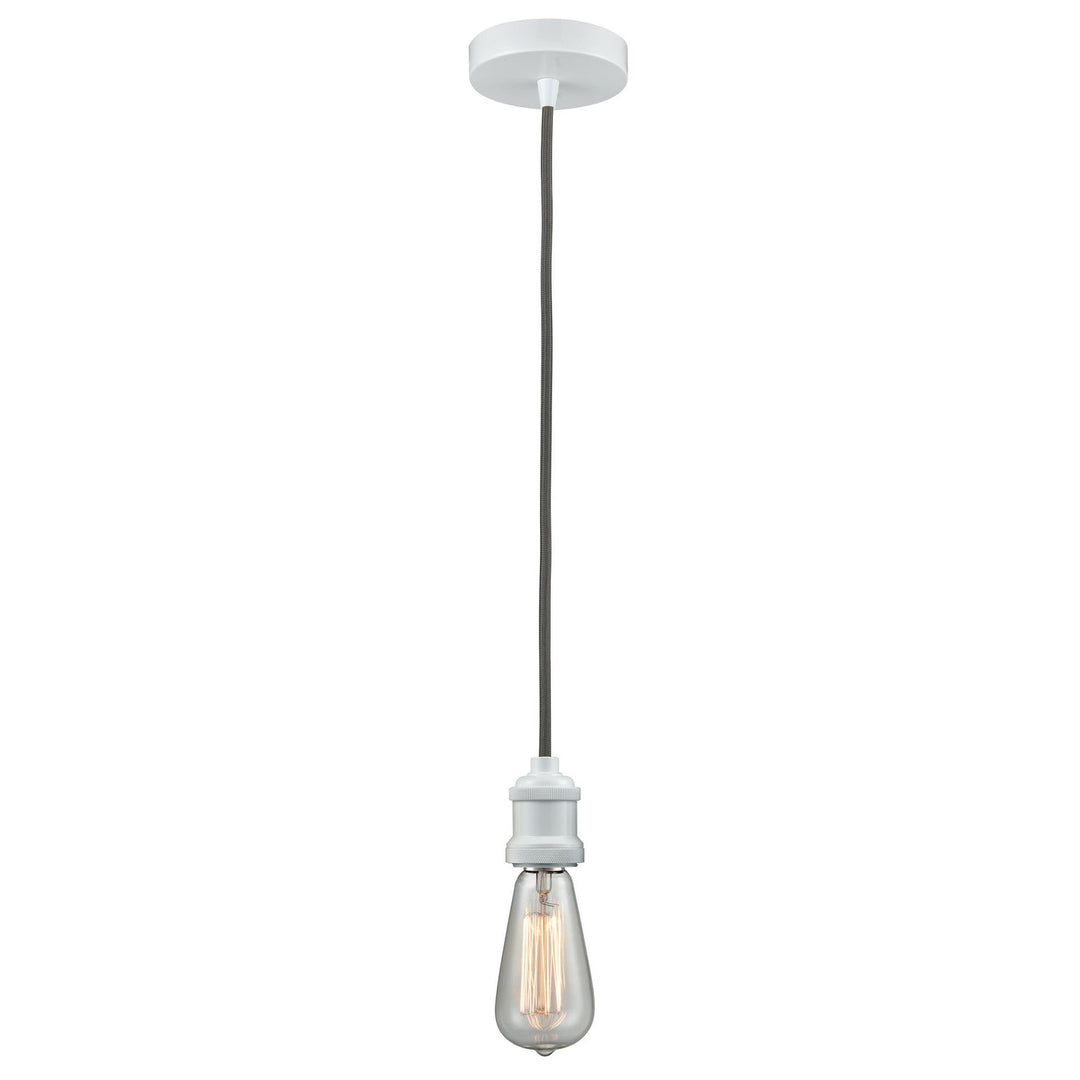Innovations Edison 100W-10GY-1W Pendant Light - White