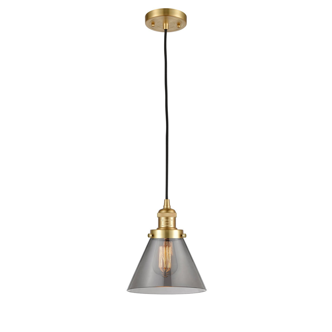 Innovations Franklin Restoration 201C-SG-G43-LED Pendant Light - Satin Gold