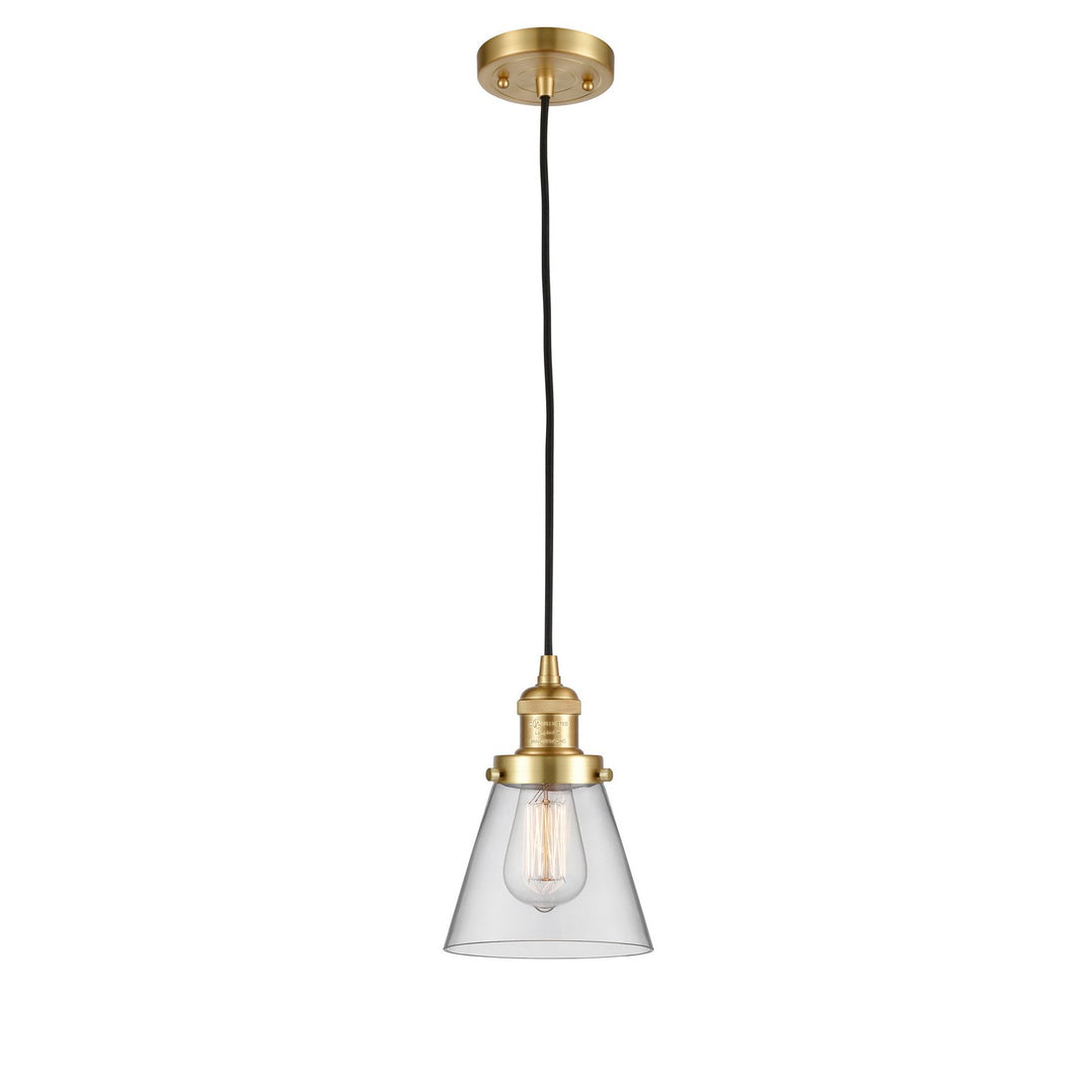 Innovations Franklin Restoration 201C-SG-G62-LED Pendant Light - Satin Gold