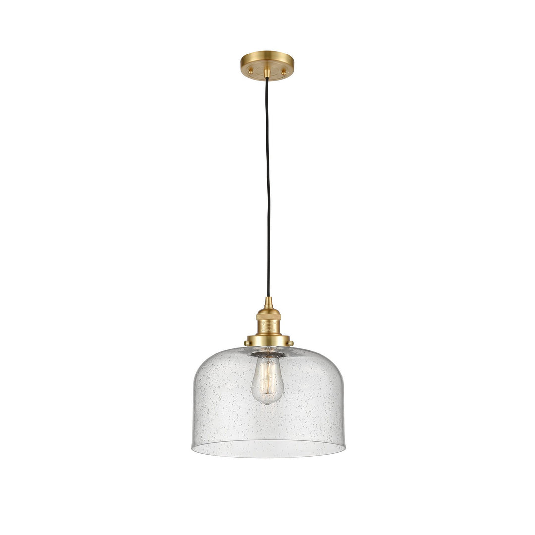 Innovations Franklin Restoration 201C-SG-G74-L Pendant Light - Satin Gold