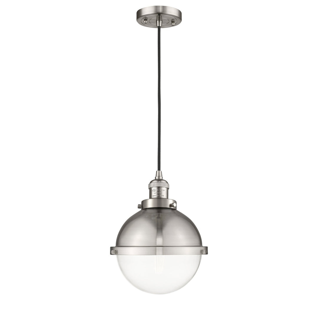 Innovations Franklin Restoration 201C-SN-HFS-82-SN-LED Pendant Light - Brushed Satin Nickel