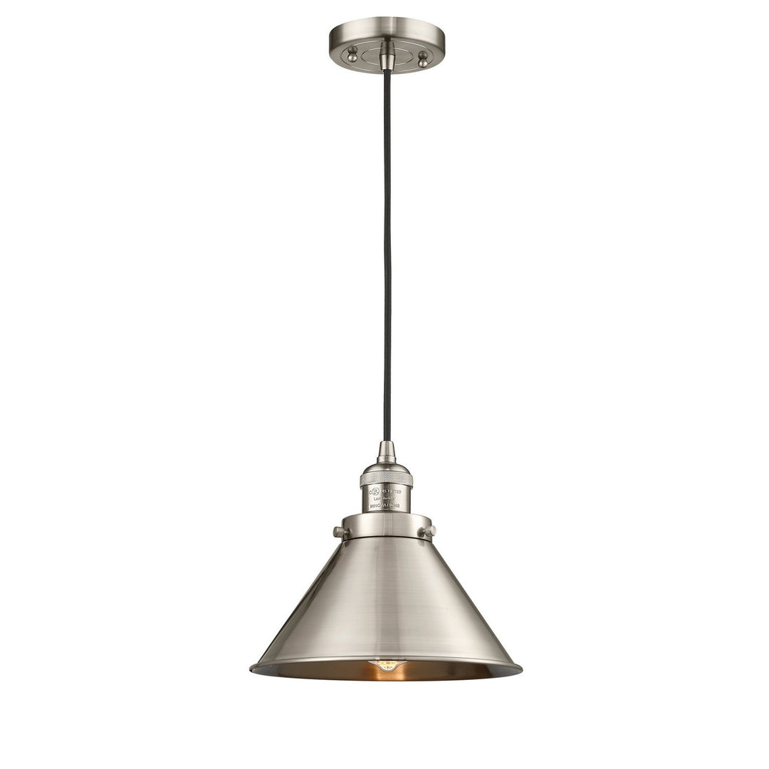 Innovations Franklin Restoration 201C-SN-M10-SN-LED Pendant Light - Brushed Satin Nickel