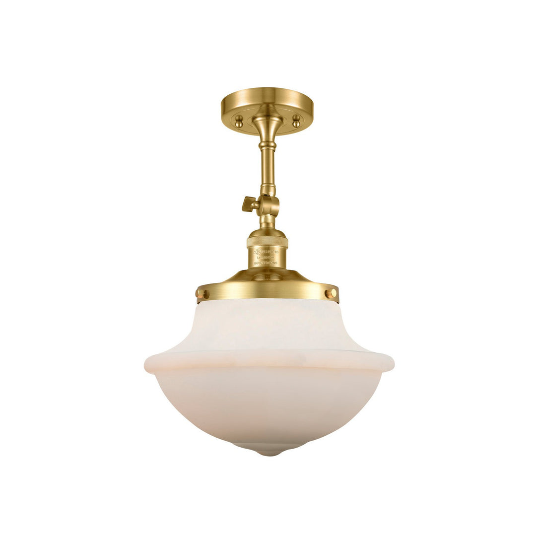 Innovations Franklin Restoration 201F-SG-G541-LED Ceiling Light - Satin Gold