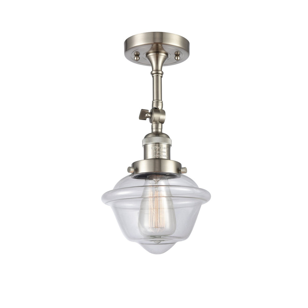 Innovations Franklin Restoration 201F-SN-G532-LED Ceiling Light - Brushed Satin Nickel