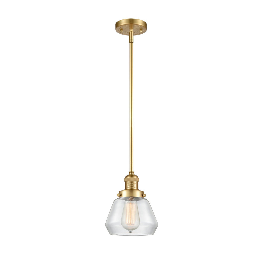 Innovations Franklin Restoration 201S-SG-G172-LED Pendant Light - Satin Gold