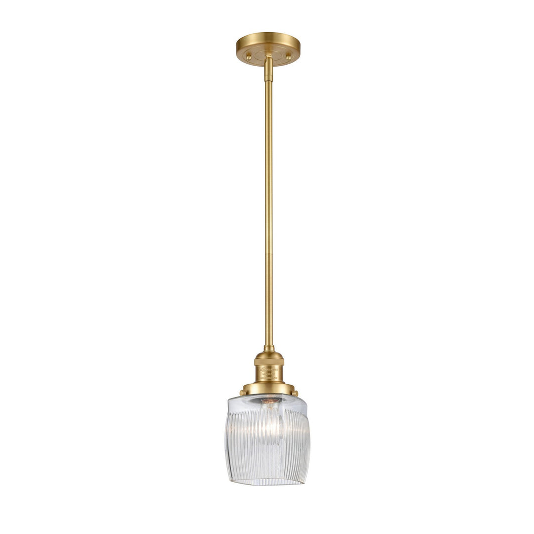 Innovations Franklin Restoration 201S-SG-G302-LED Pendant Light - Satin Gold