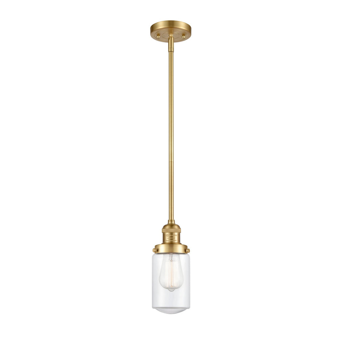Innovations Franklin Restoration 201S-SG-G312-LED Pendant Light - Satin Gold