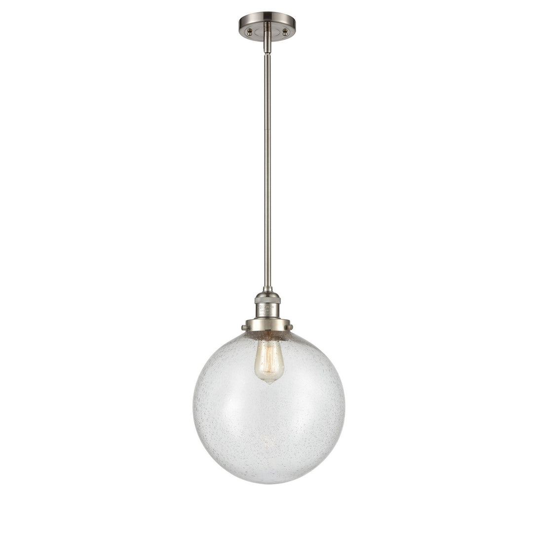 Innovations Franklin Restoration 201S-SN-G204-12-LED Pendant Light - Brushed Satin Nickel