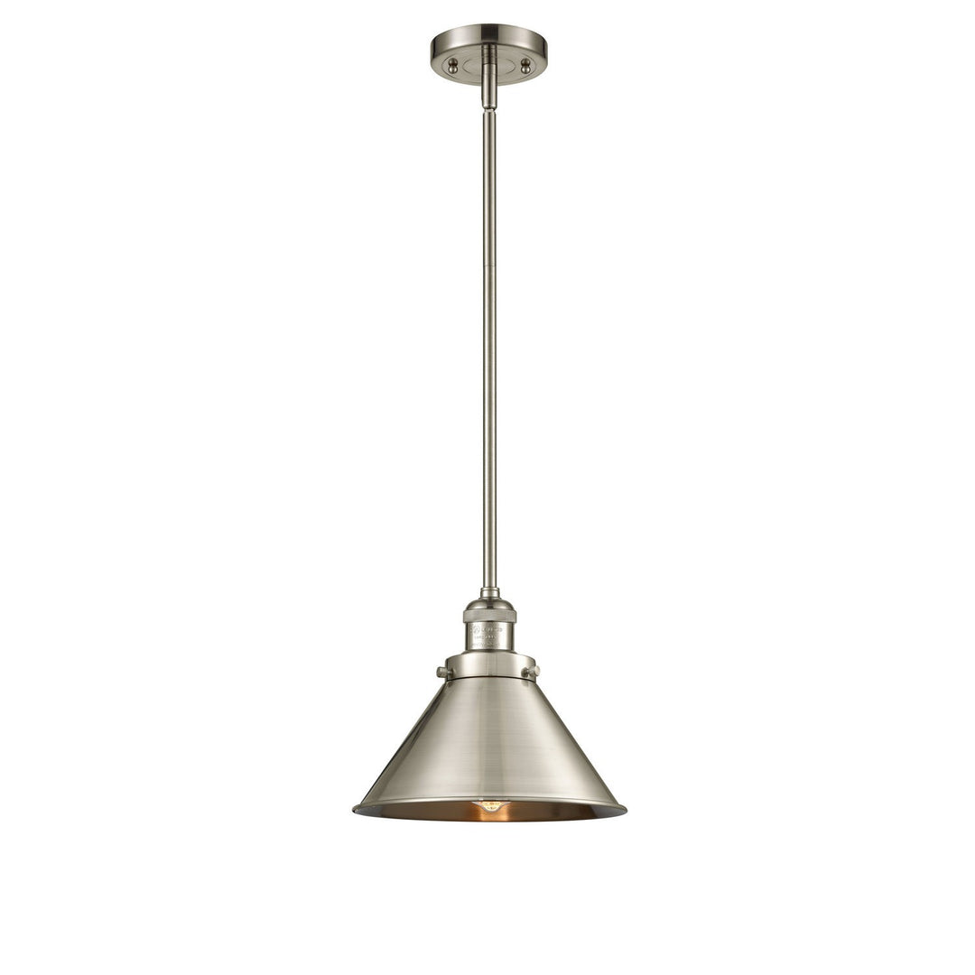 Innovations Franklin Restoration 201S-SN-M10-SN-LED Pendant Light - Brushed Satin Nickel