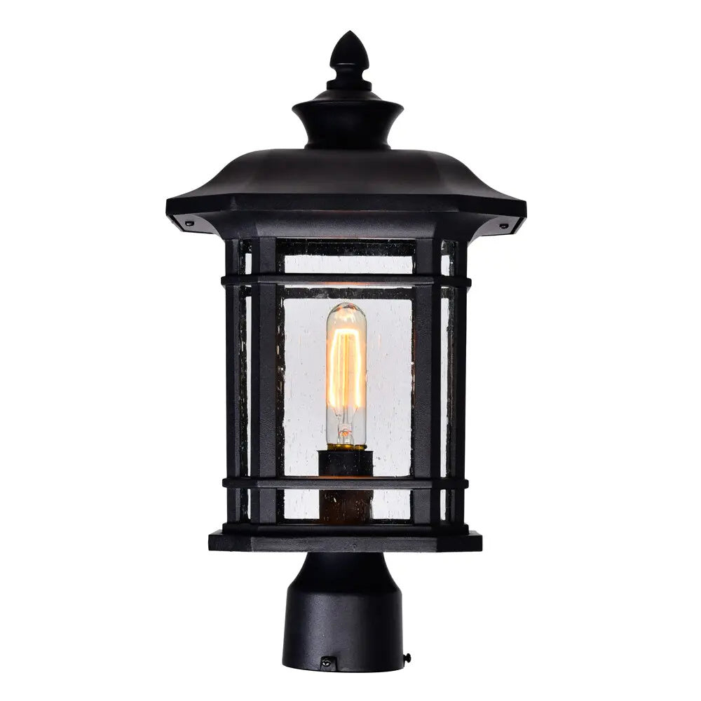 Cwi Lighting 0411PT9-1-101  Blackburn Outdoor Black